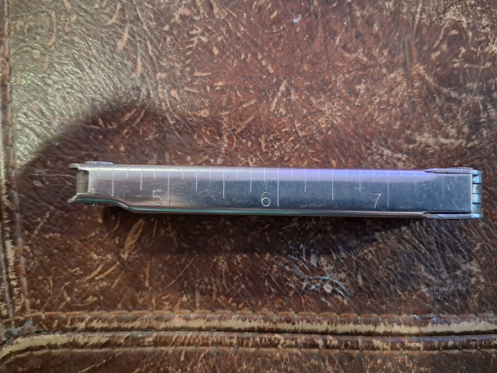 ORIGINAL LEATHERMAN TOOL ” POCKET SURVIVAL TOOL” PORTLAND OR. US PATENT 4238862