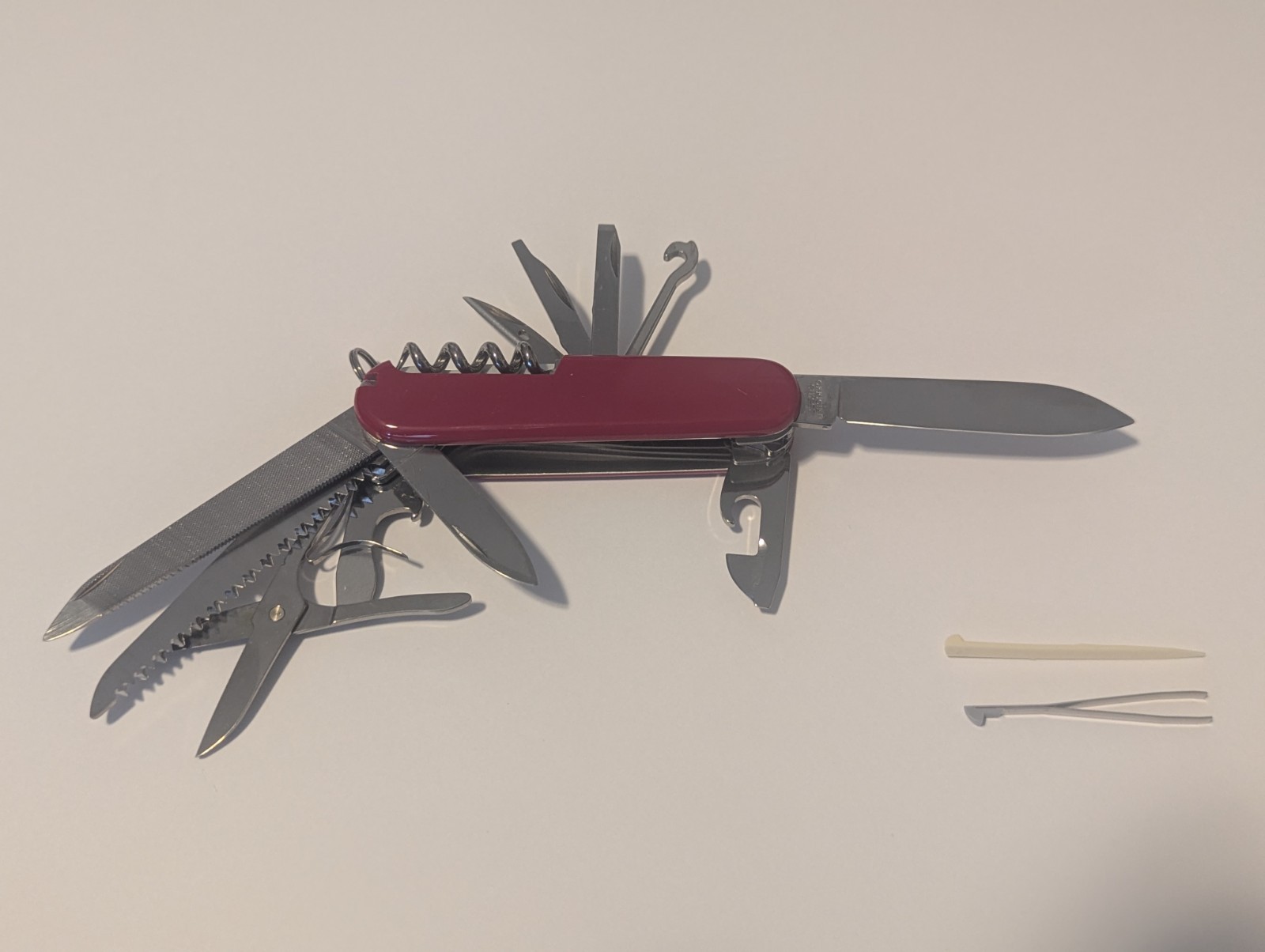 Victorinox Ranger Swiss Army Knife Red 91mm Multi-Tool EDC Knife Saw Scissors