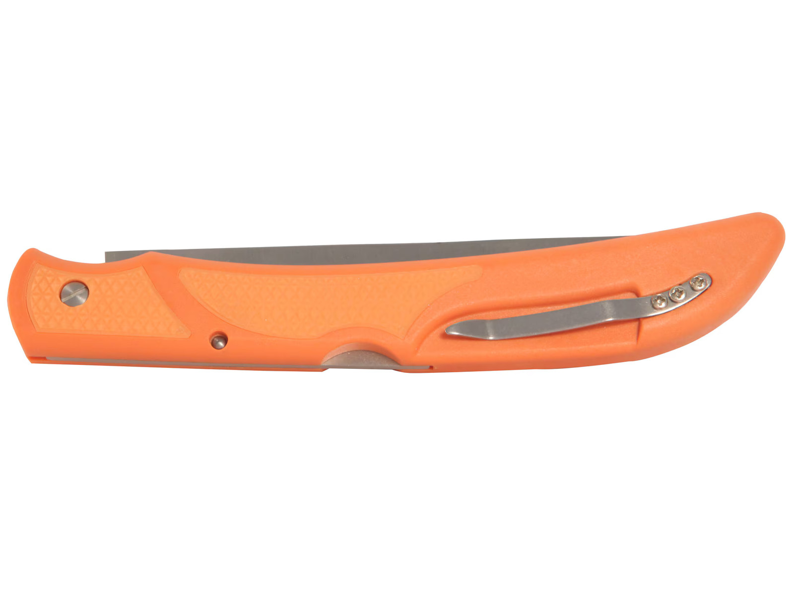 Outdoor Edge Field-Bone Pocket Knife 5″ Drop Point 440 Satin Blade Zytel Handle