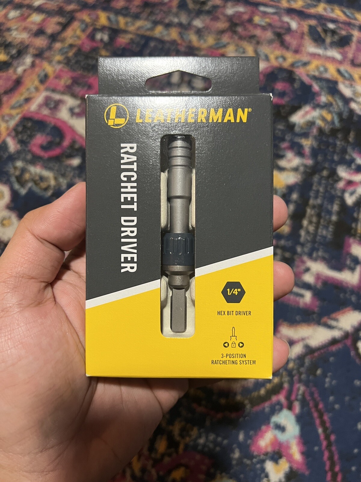 Leatherman Ratchet Driver 1/4 Hex Bit 931030 BRAND NEW IN BOX