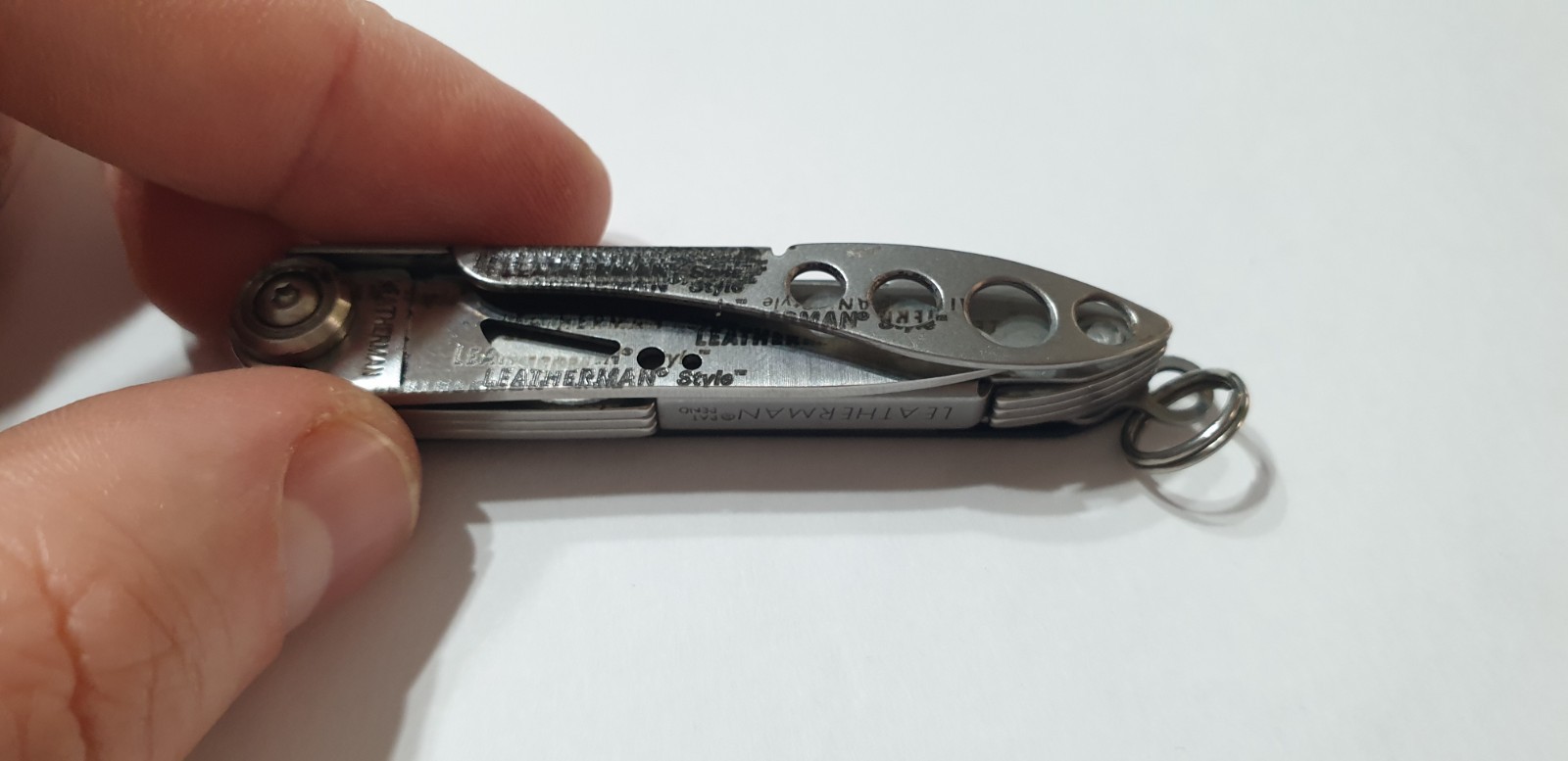 🔥🔥 Leatherman Style One Hand Opening Prototype and Factory Misprint Very Rare