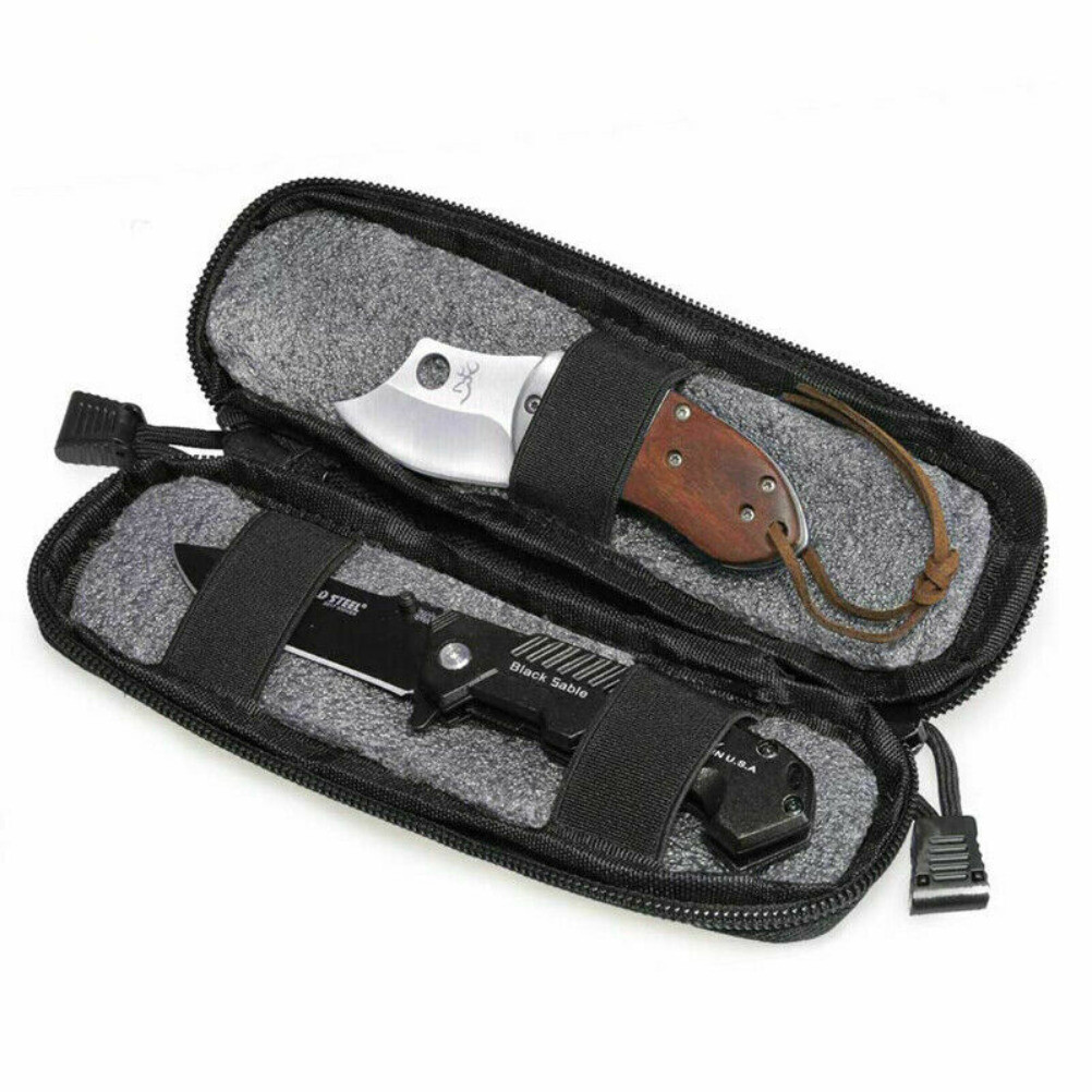 Tactical Molle Knife Pouch EDC Accessories Military Outdoor Bags Knives Pouches
