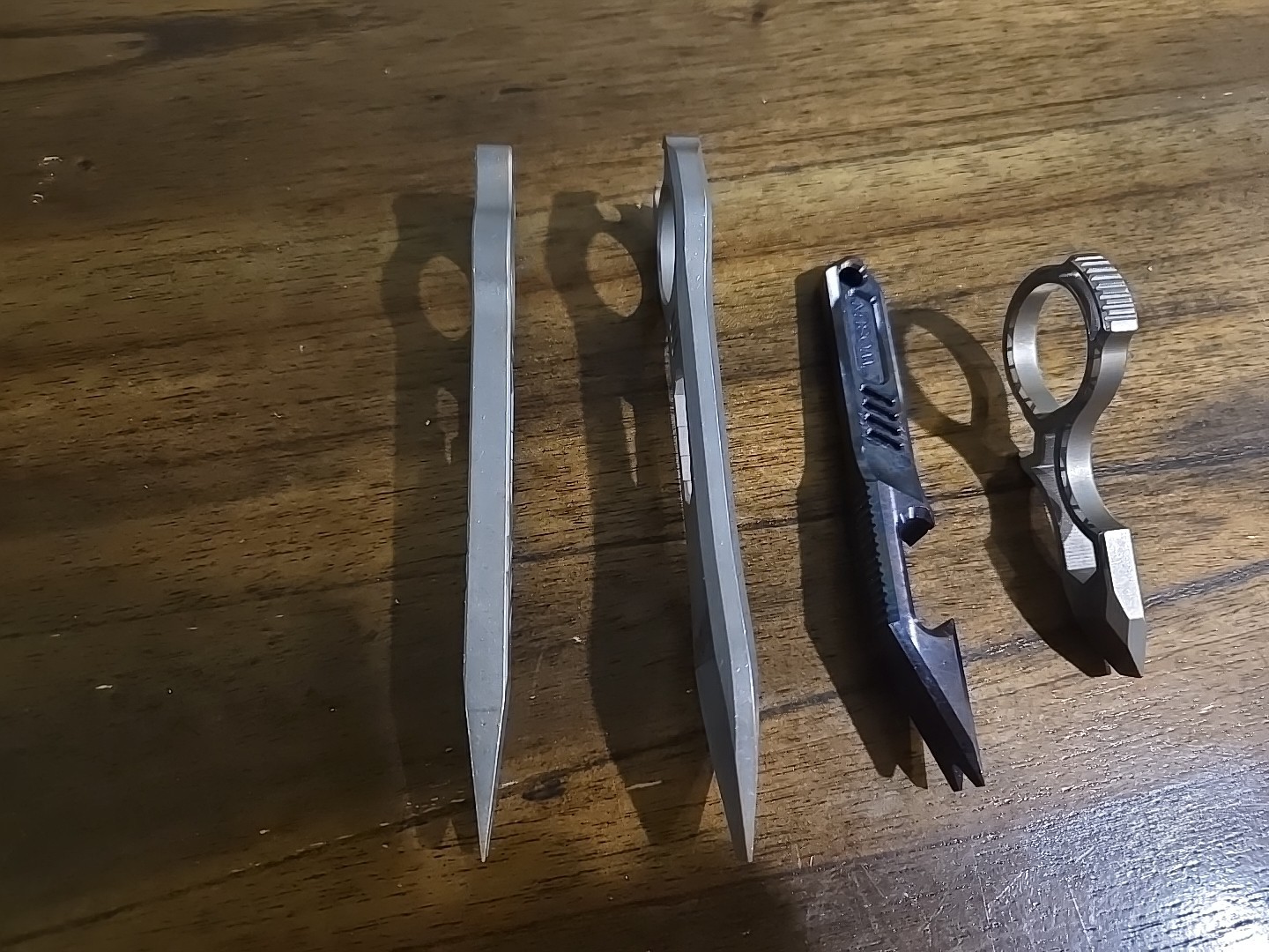 Titanium Pry Bar Multitool Set . Brand New Never Used .