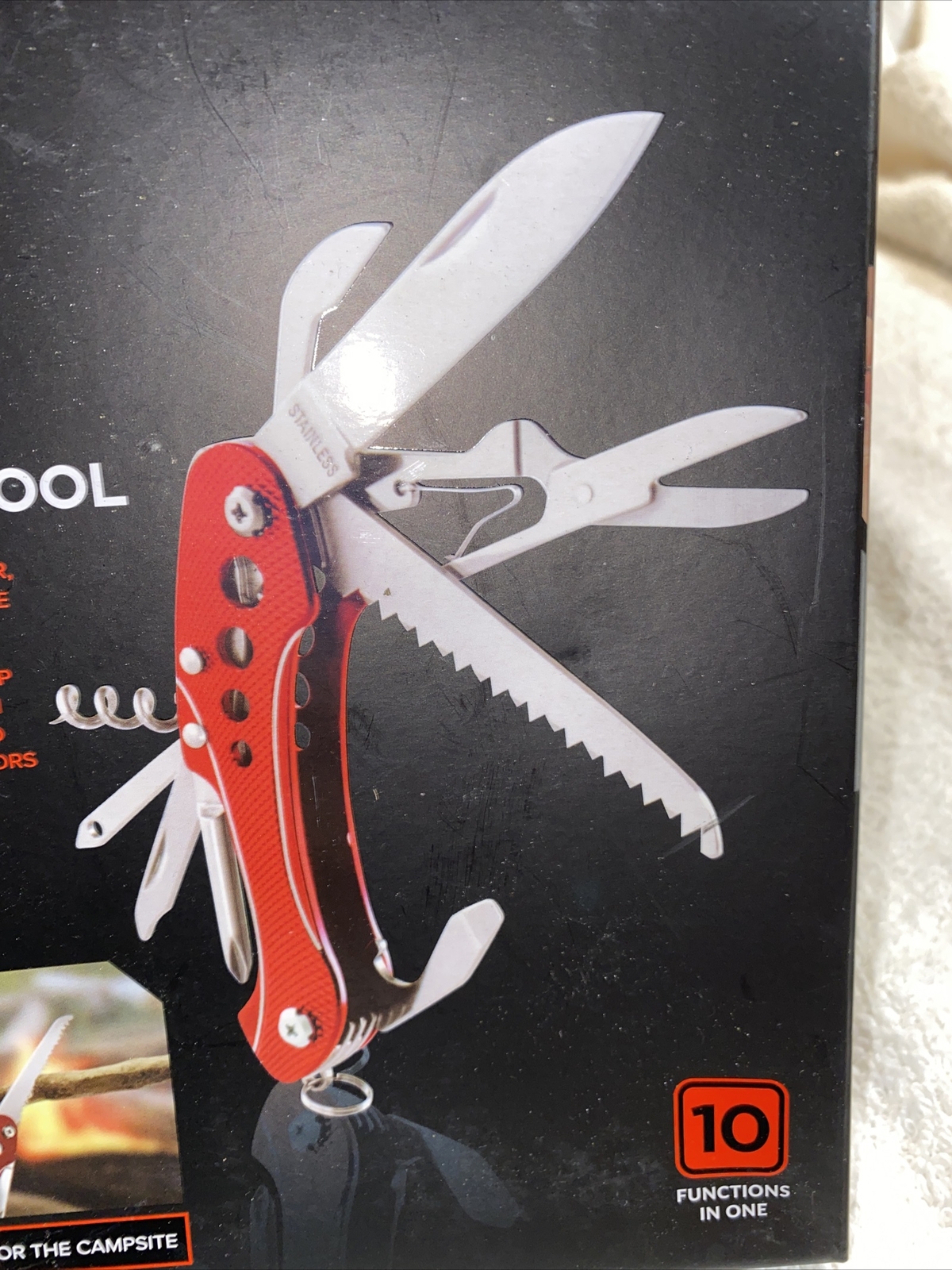 NEW SMARTGEAR Outdoor STAINLESS STEEL MULTI TOOL POCKET KNIFE & Saw & Tools