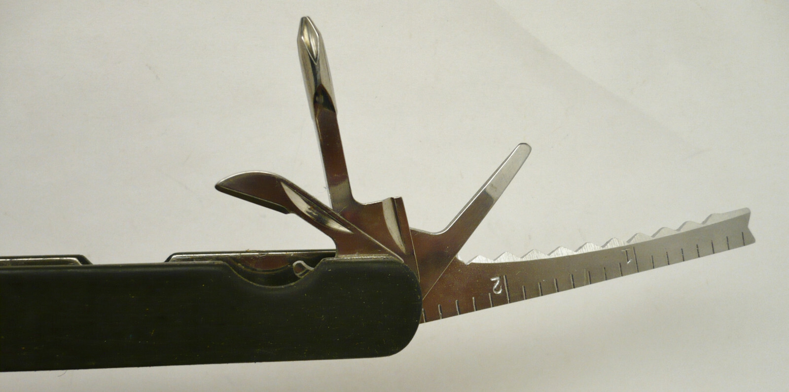 Pocket Knife Folding Multi Tool w/Molded Nylon Sheath Advertising Rubber Coated