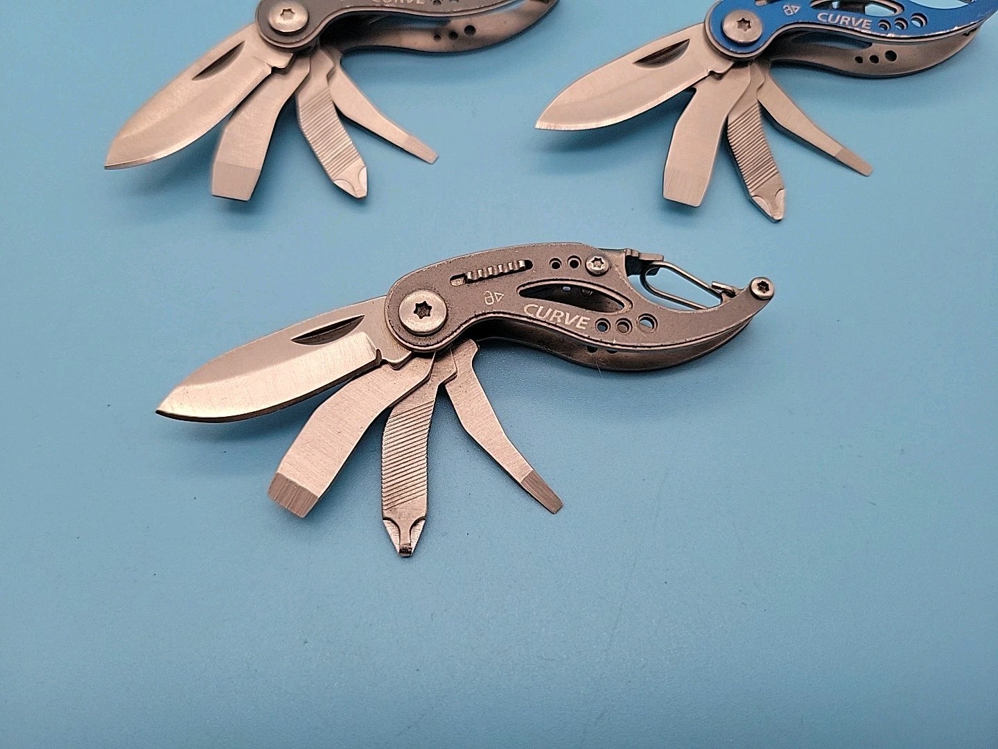 Gerber Curve Mini Multi-Tool – LOT OF 3 – Blade, File, Screwdrivers