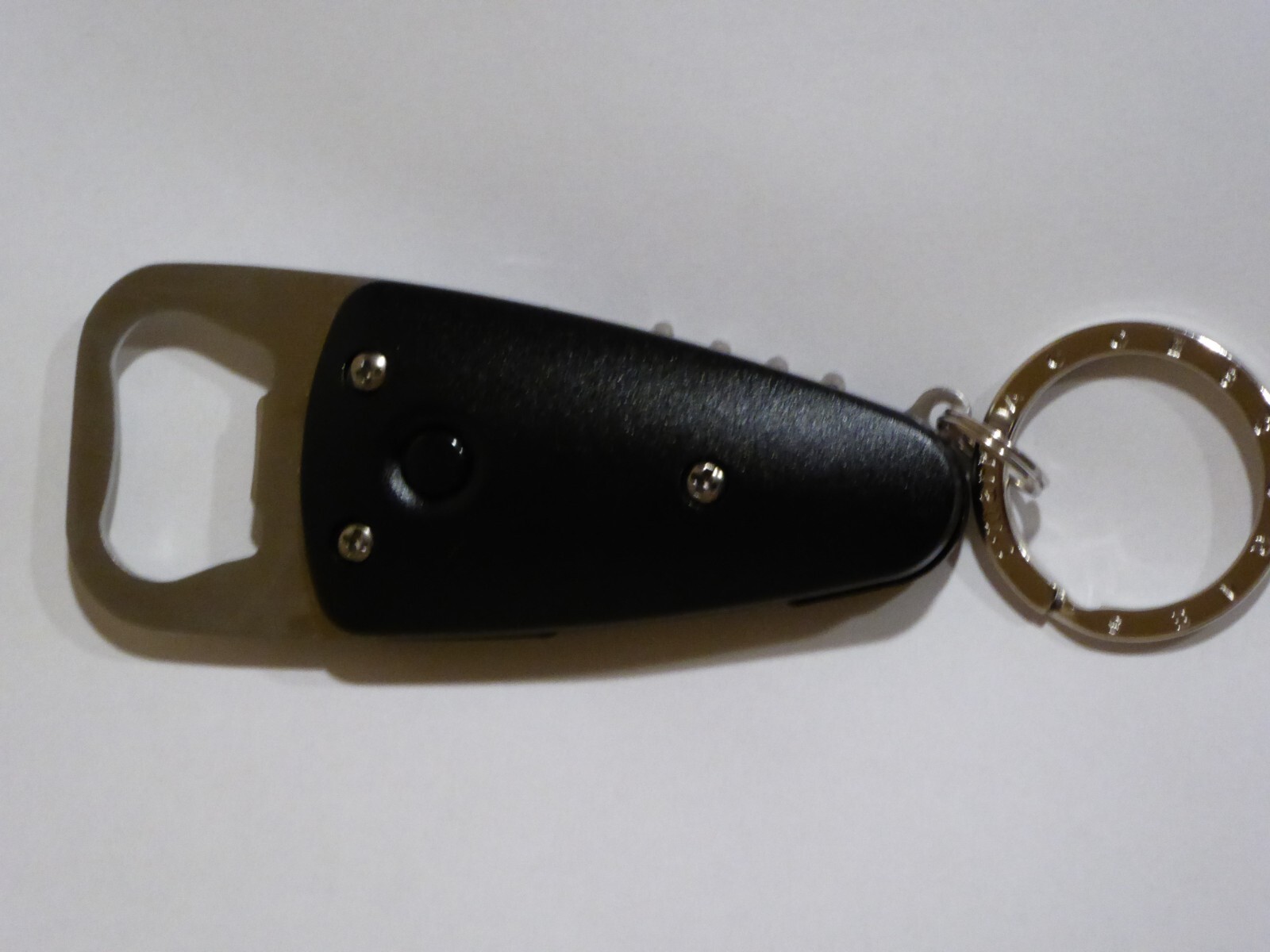 NIB Personalized ‘John’ Bottle Opener Corkscrew and Knife Black