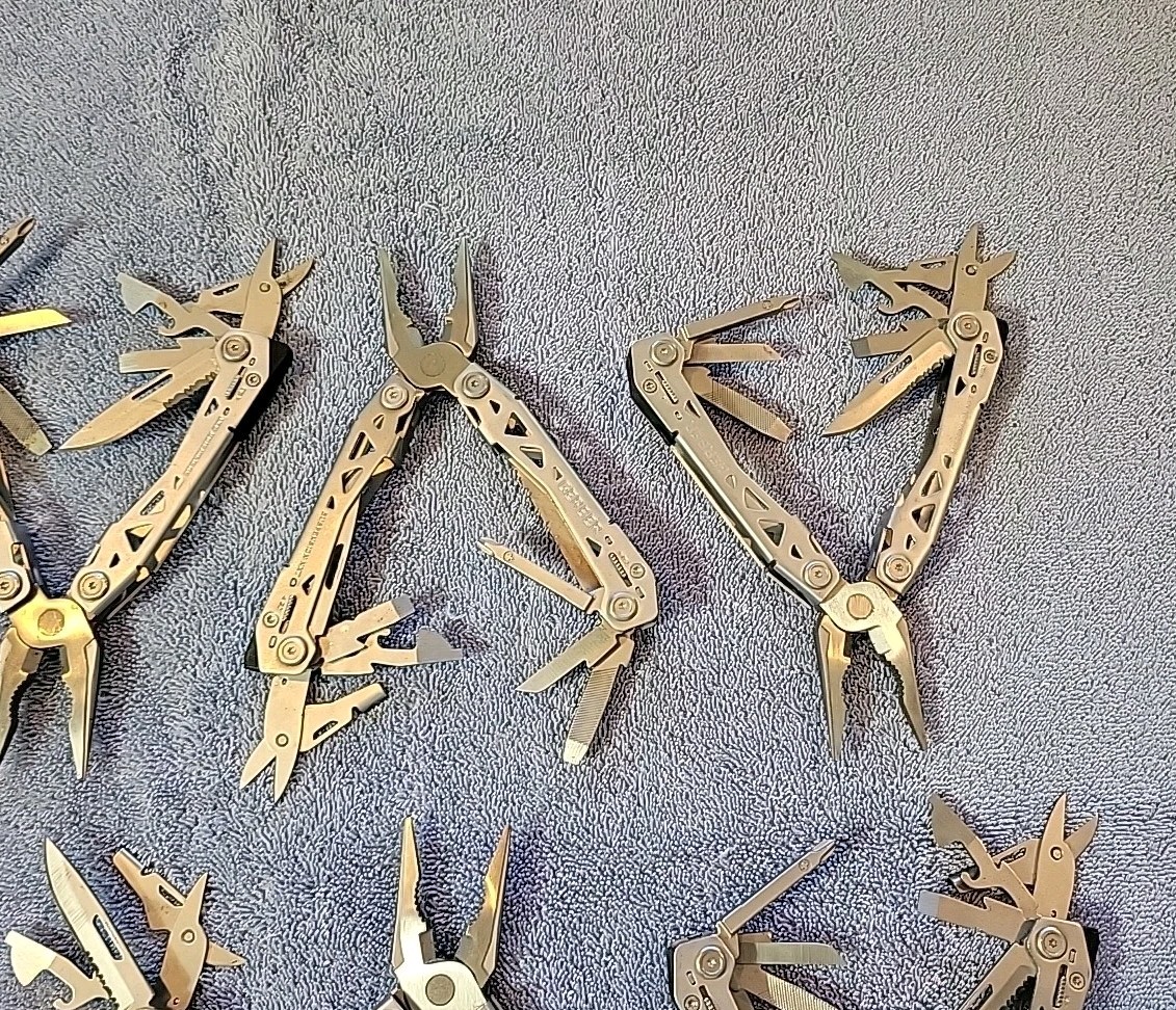 Gerber Suspension NXT Multi Tools – LOT OF 12 – Pliers, Scissors, Knife, File