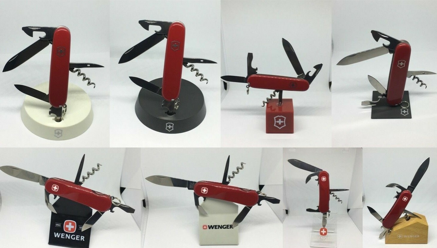 Victorinox/Wenger Swiss Army Lot of 5 display/stand accessories