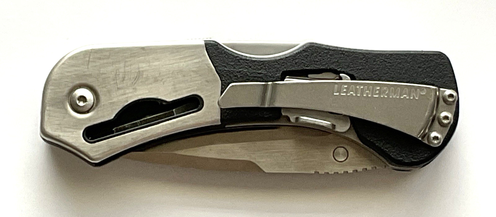 Leatherman E55BX 154CM Blade Folding Knife USA