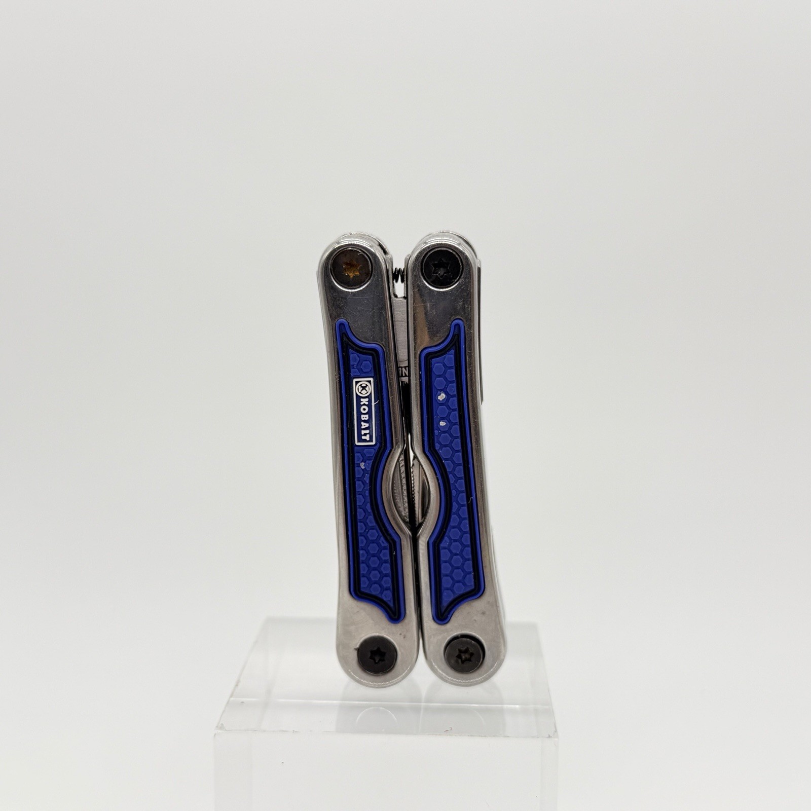 Kobalt Mini Multi-Tool Pliers 3″ Folding Pocket Tool 13-in-1 Blue Handcrafted
