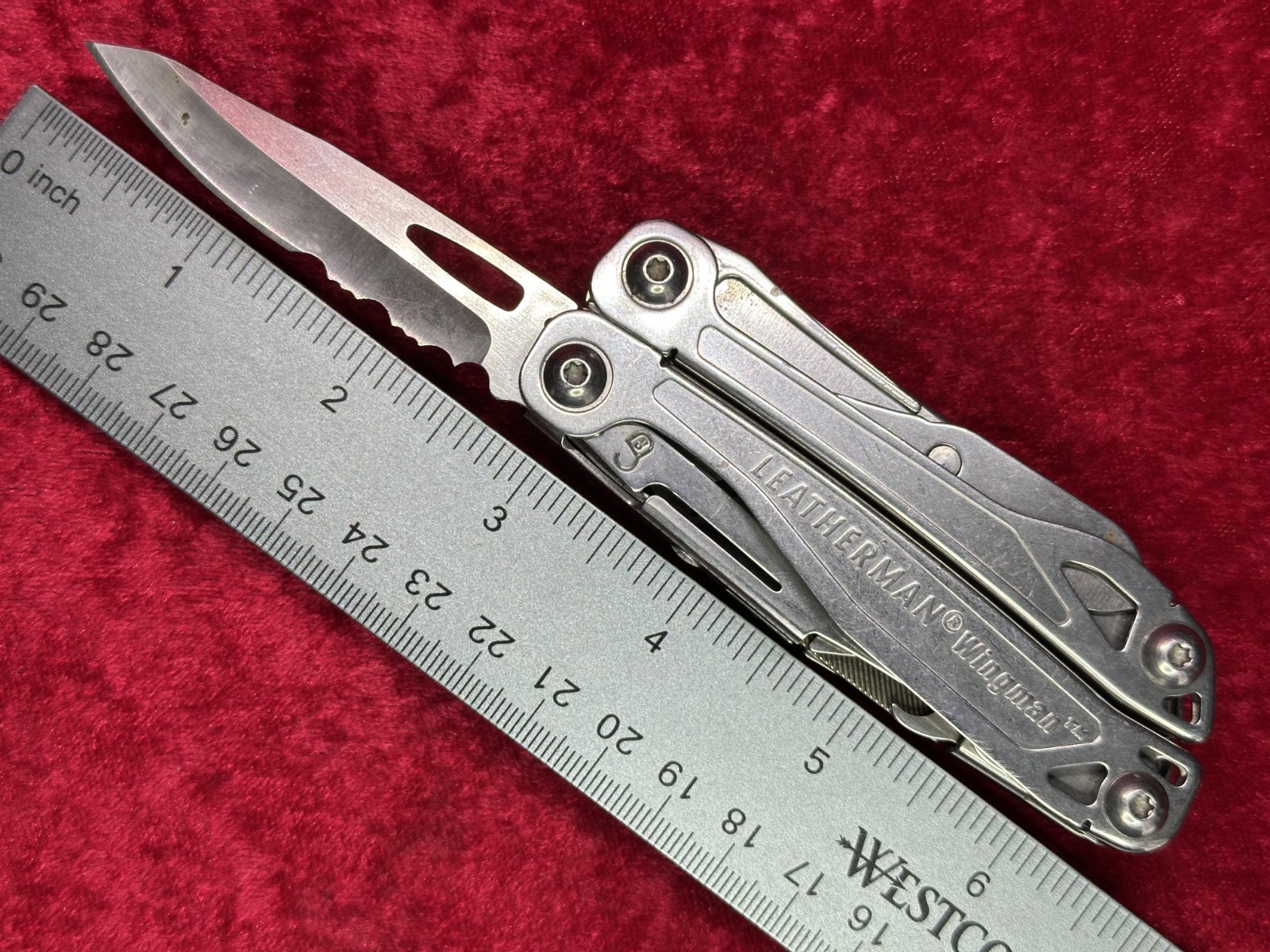 Leatherman WingMan Stainless 9 Tool Multi-Tool No Sheath Random Pick Used (379)