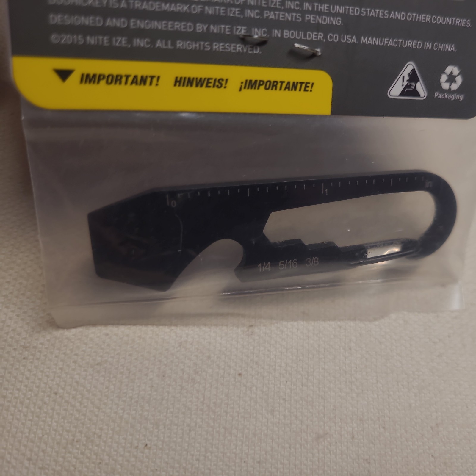 Nite Ize American Standard Promo DoohicKey 5 In 1 Key Tool Bottle Opener