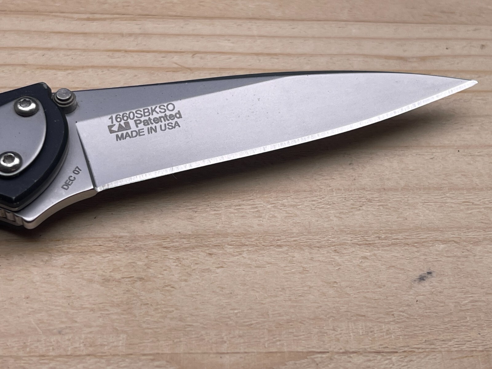 SNAP-ON Kershaw Leek 1660SBKSO – Spider Web 3D Inlay Handle Folding Pocket Knife