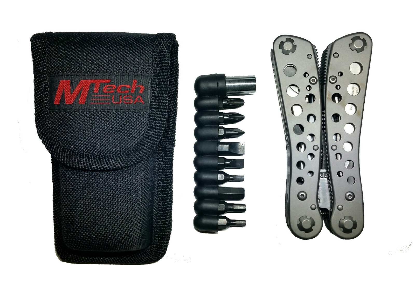 M-TECH USA MT-125 11 IN 1 STAINLESS STEEL MULTI-TOOL