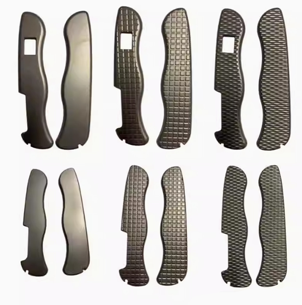 111mm Victorinox Swiss Army Knife Titanium Scales Aftermarket SAK Handle Part