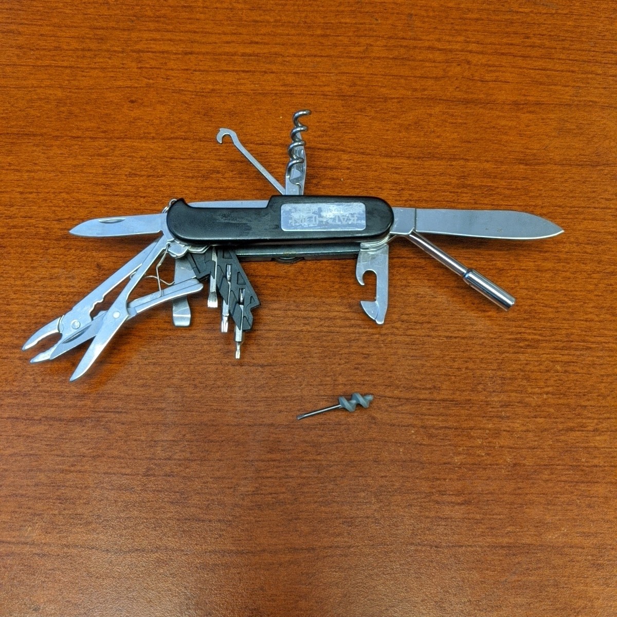 Ranger MultiTool Pocket Knife with Compass & 30 Tools All in Your Pocket Vintage