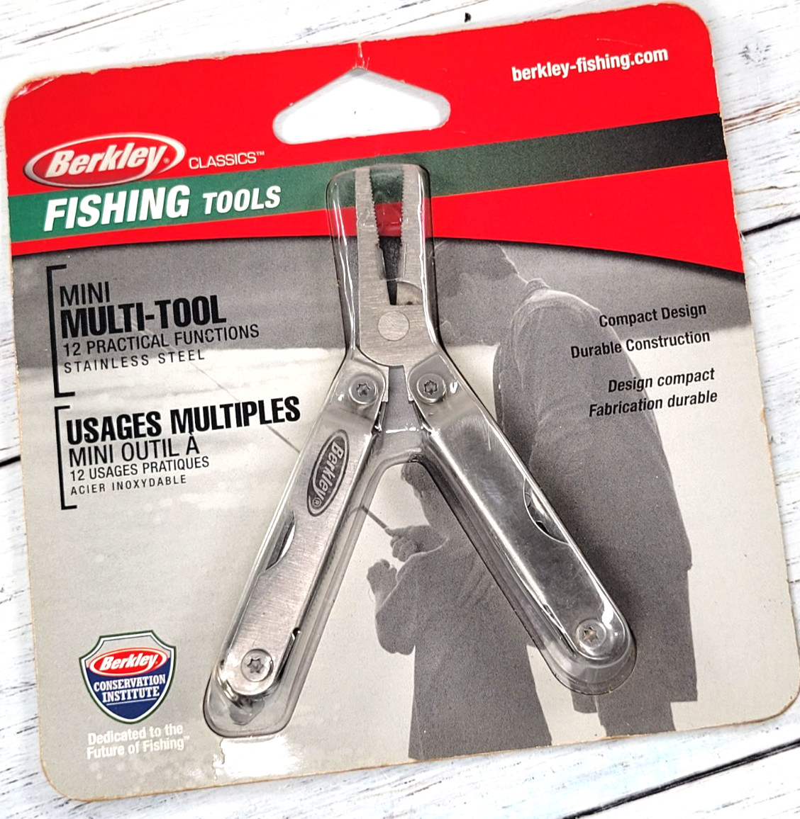 VTG Berkley Stainless Steel 12-Function Multi-Tool ~ NOS