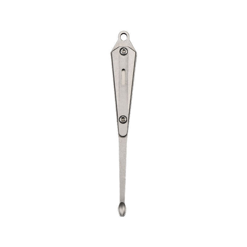 Titanium Alloy EDC Large Earwax Cleaner Ear Pick Wax Remover Spoon Clean Health
