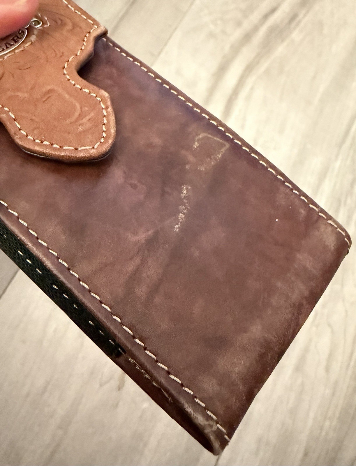 Leather Multi-tool , Knife, Phone Case Clip On Justin LEATHER