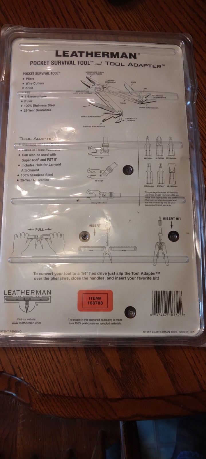 Leatherman survival Multi-Tool & Tool Adapter USA