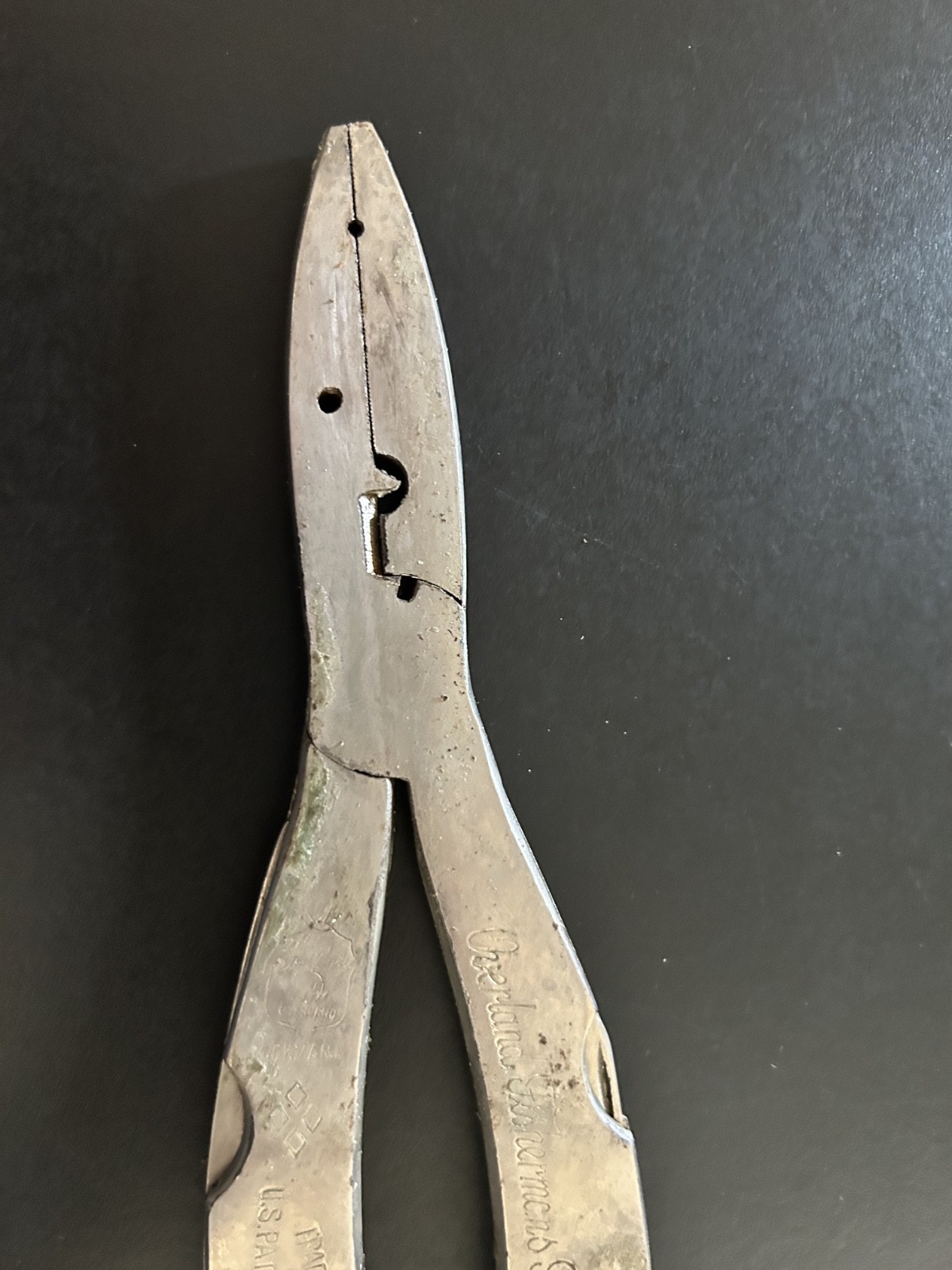 Overland Fisherman’s Friend Pliers Multitool w/ Leather Sheath No. 583425
