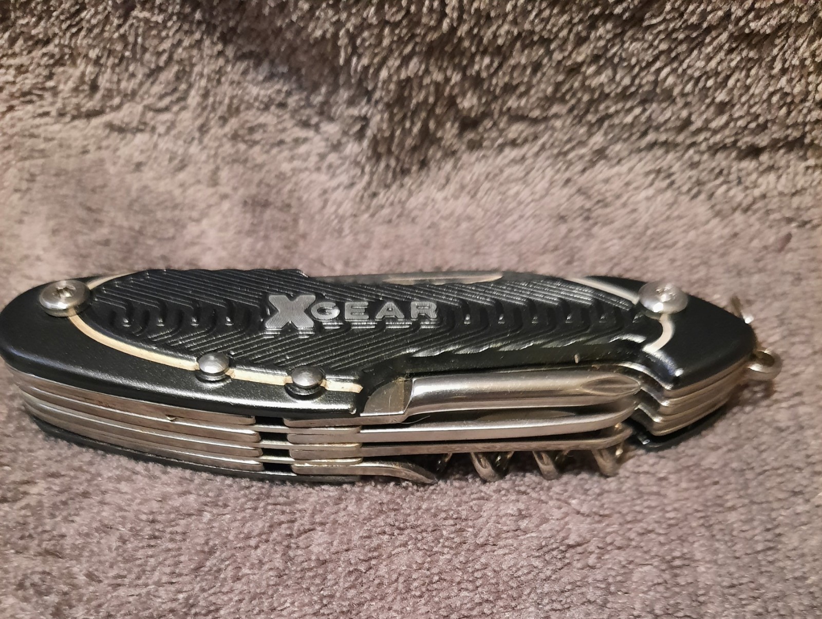 X Gear – Multi-Function Tool – Pocket Knife – Grey – Used