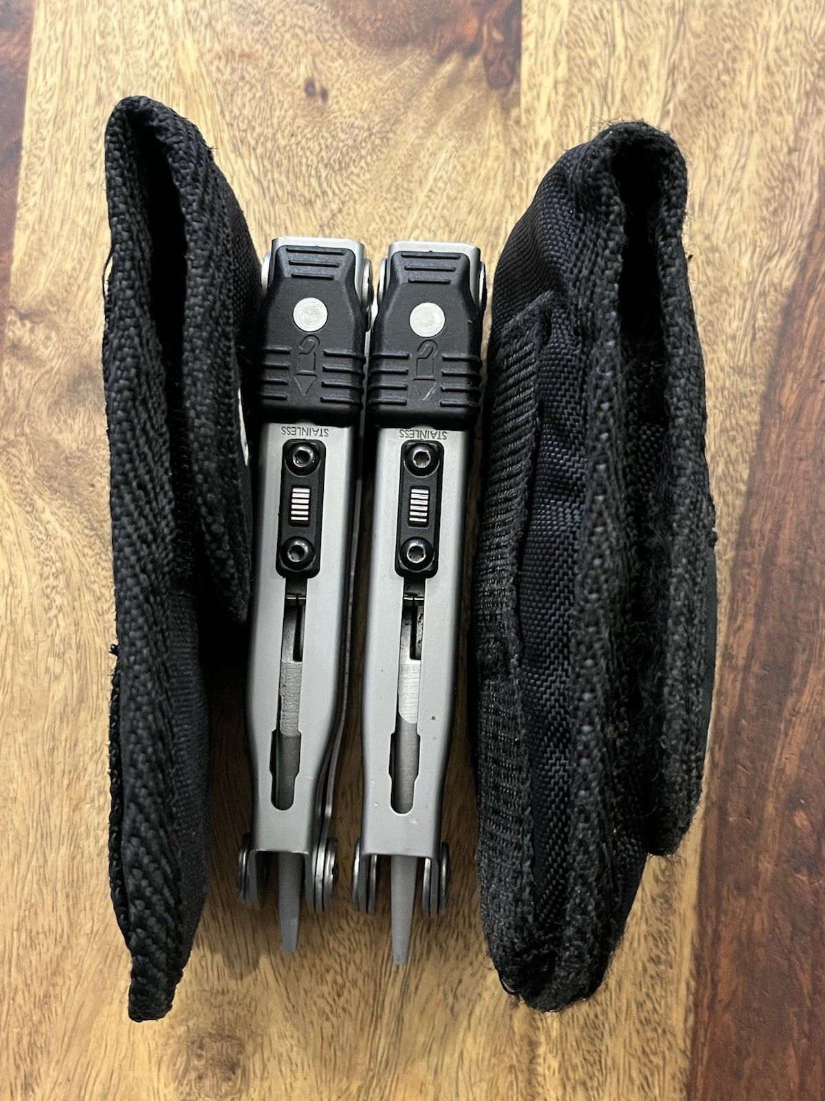 Gerber Multi Tool DIESEL SUPER Nice! w/Gerber Sheath TSA Confiscated (Lot Of 2)