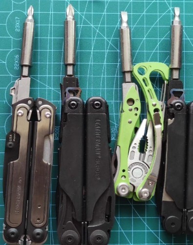 Bit Extension Kit compatible with Leatherman, Magnetic Cr-V Steel Bit Extender R