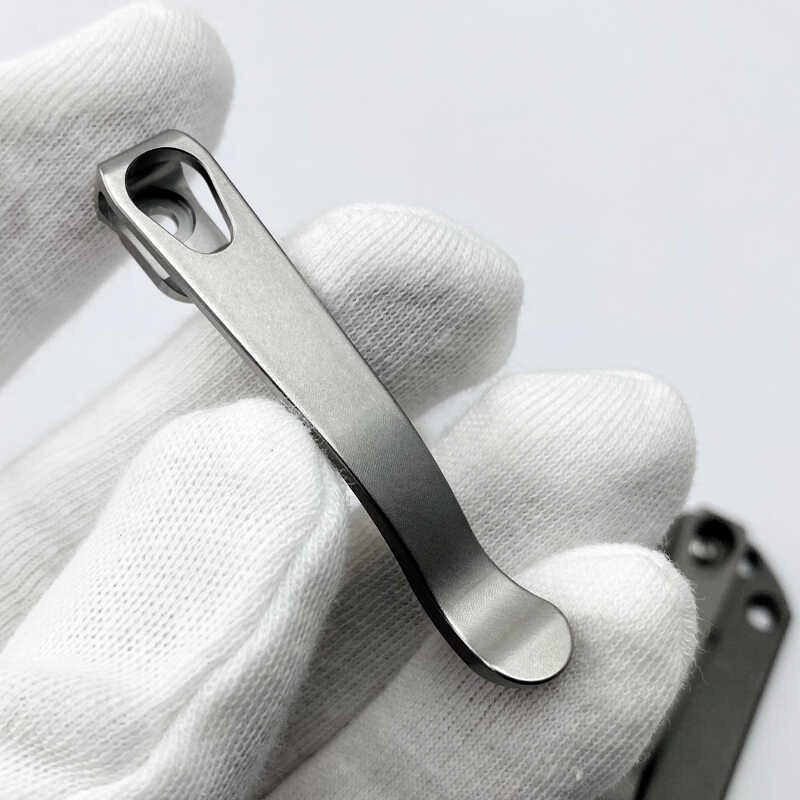 CNC Titanium Pocket Clip for Chris Reeve Sebenza / Umnumzaan Knife