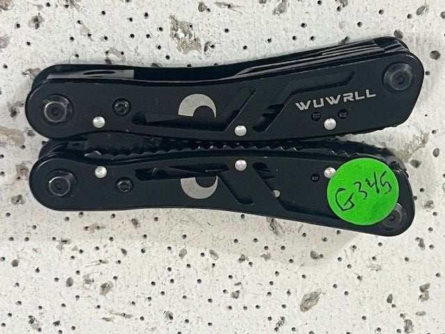 Multi-Tool Black EDC Plier , SAW , scissors and more —