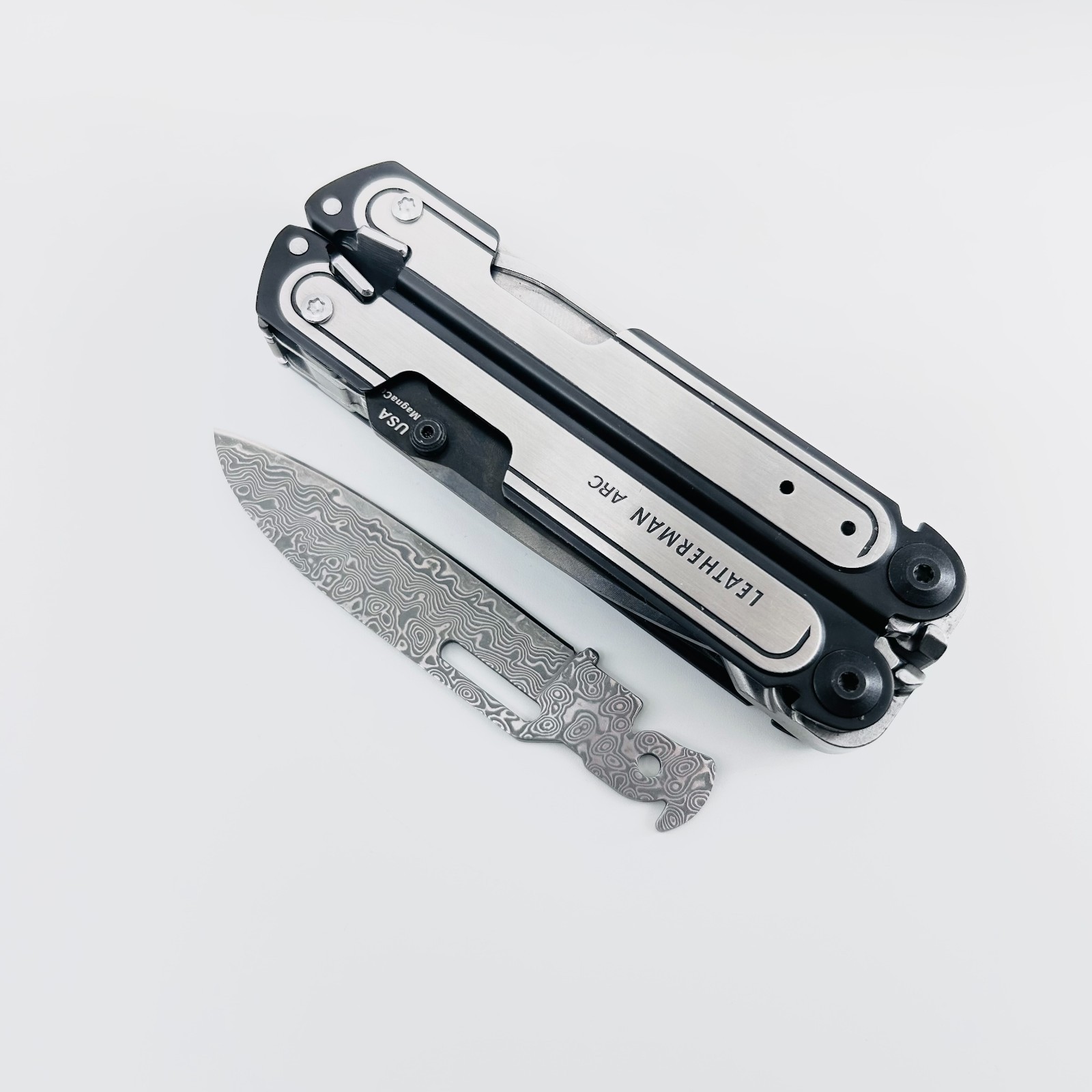 [USA STOCK] – Brand New VG10 Damascus Blade for Leatherman ARC/FREE P2 P4