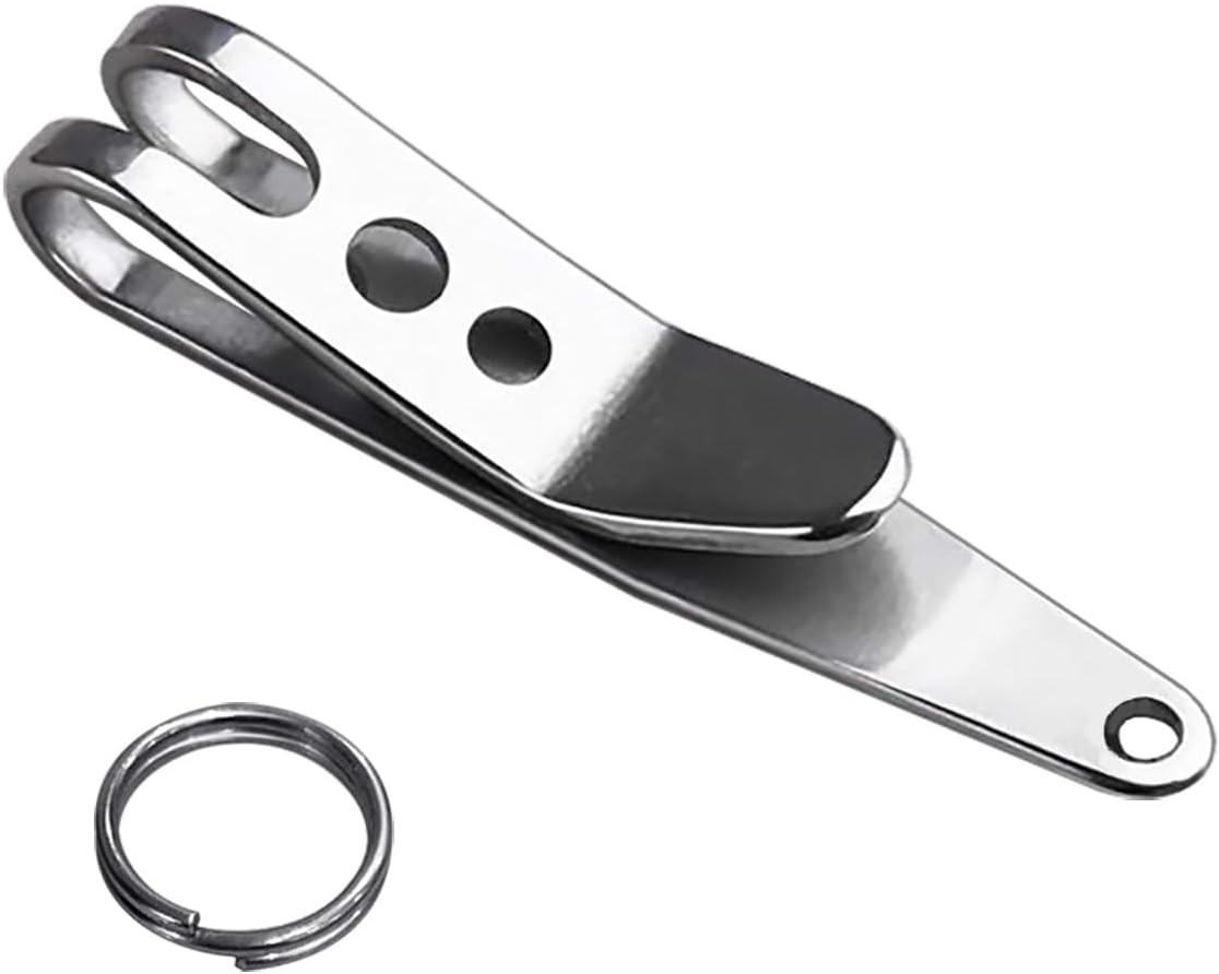 Deep Carry Pocket Clip Nano2 Pack, Stainless Steel Multi-Purpose Suspension C…