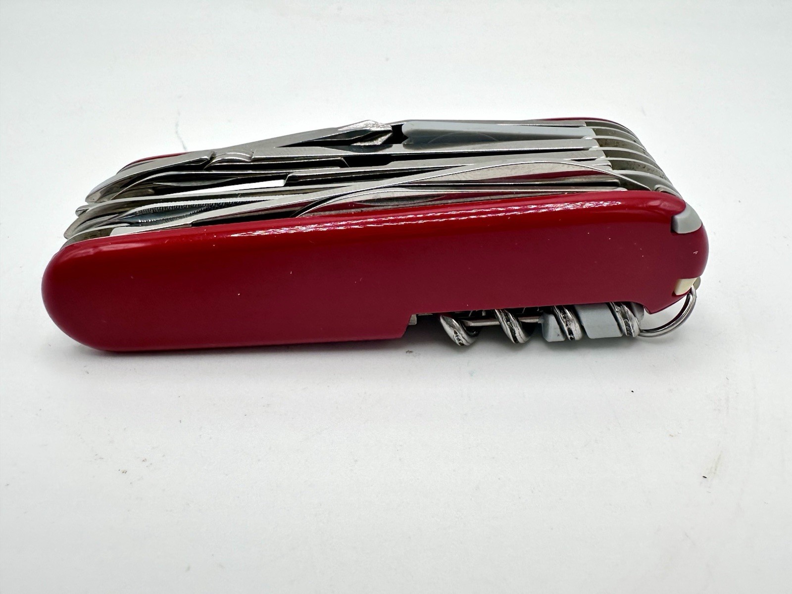 Victorinox Officier Suisse Swiss Army Knife W/ Case & Fisher Space Pen