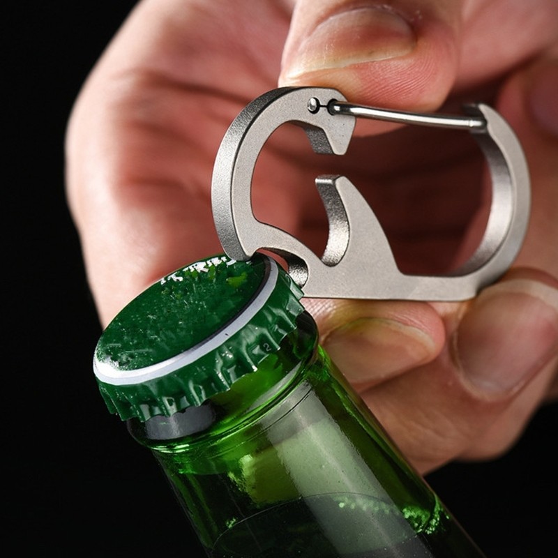 Multitool Metal Keychain Bottles Opener Portable Key Holder Tool Enduring