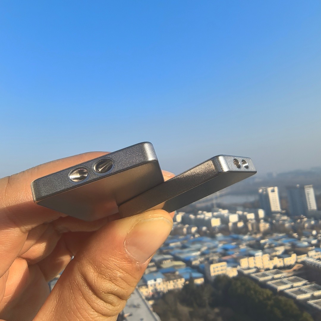 Titanium alloy Rectangle EDC DIY modification and upgrading Accessories 5mm