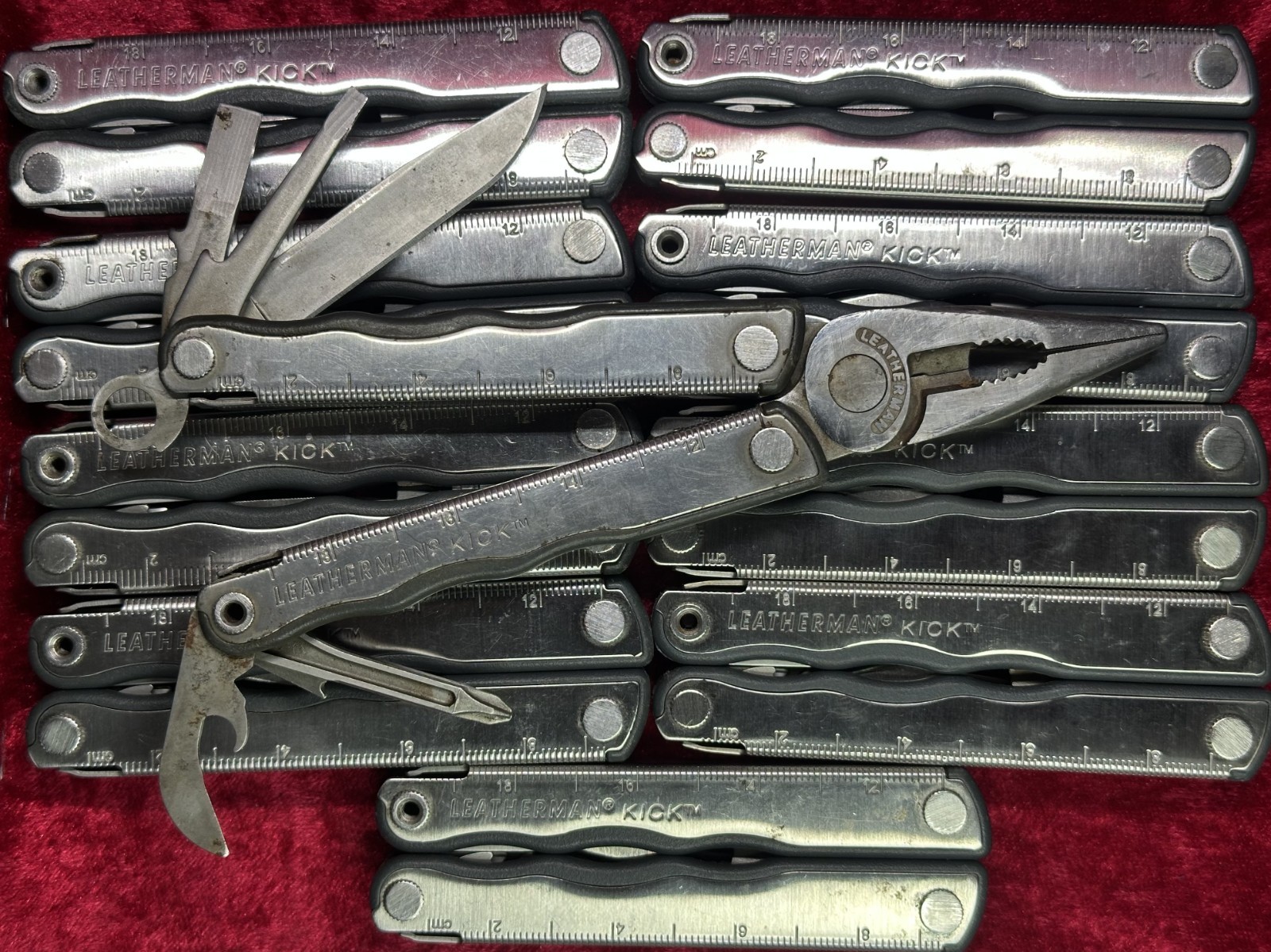 Leatherman Kick Stainless Steel 8 Tool Multi-Tool Retired Random Pick Used (360)