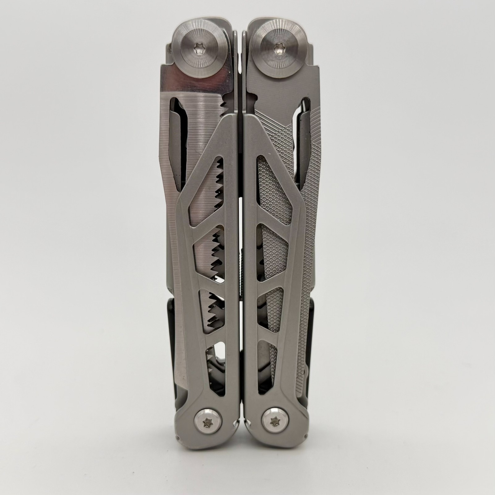 PERWIN 17-in-1 Multi-Tool Pliers Pocket Knife Saw Scissors File Self-Locking EDC
