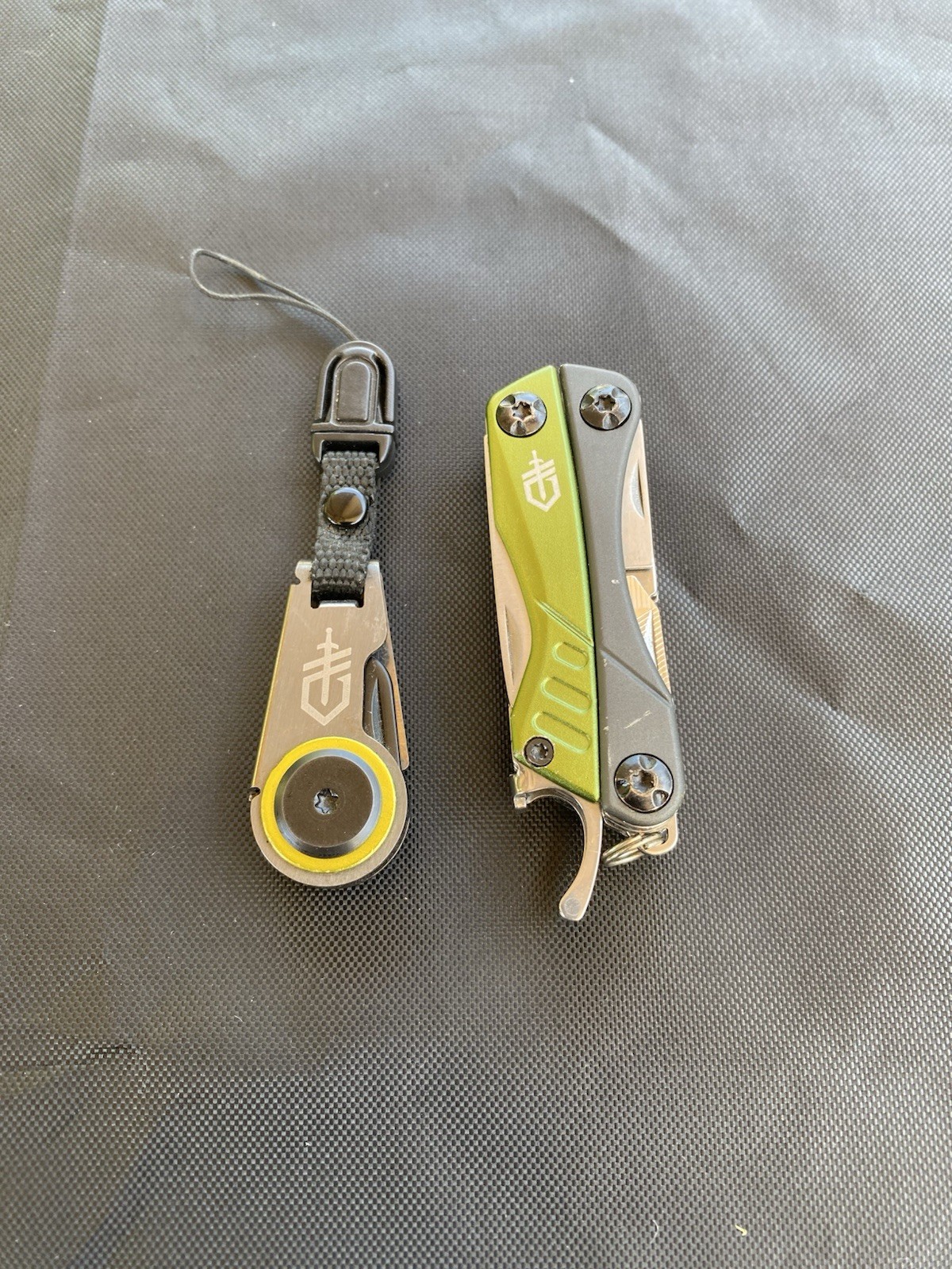 GERBER Dime Multi Tool & Keychain Knife Green Lanyard Zipper Pull L@@K L@@K!