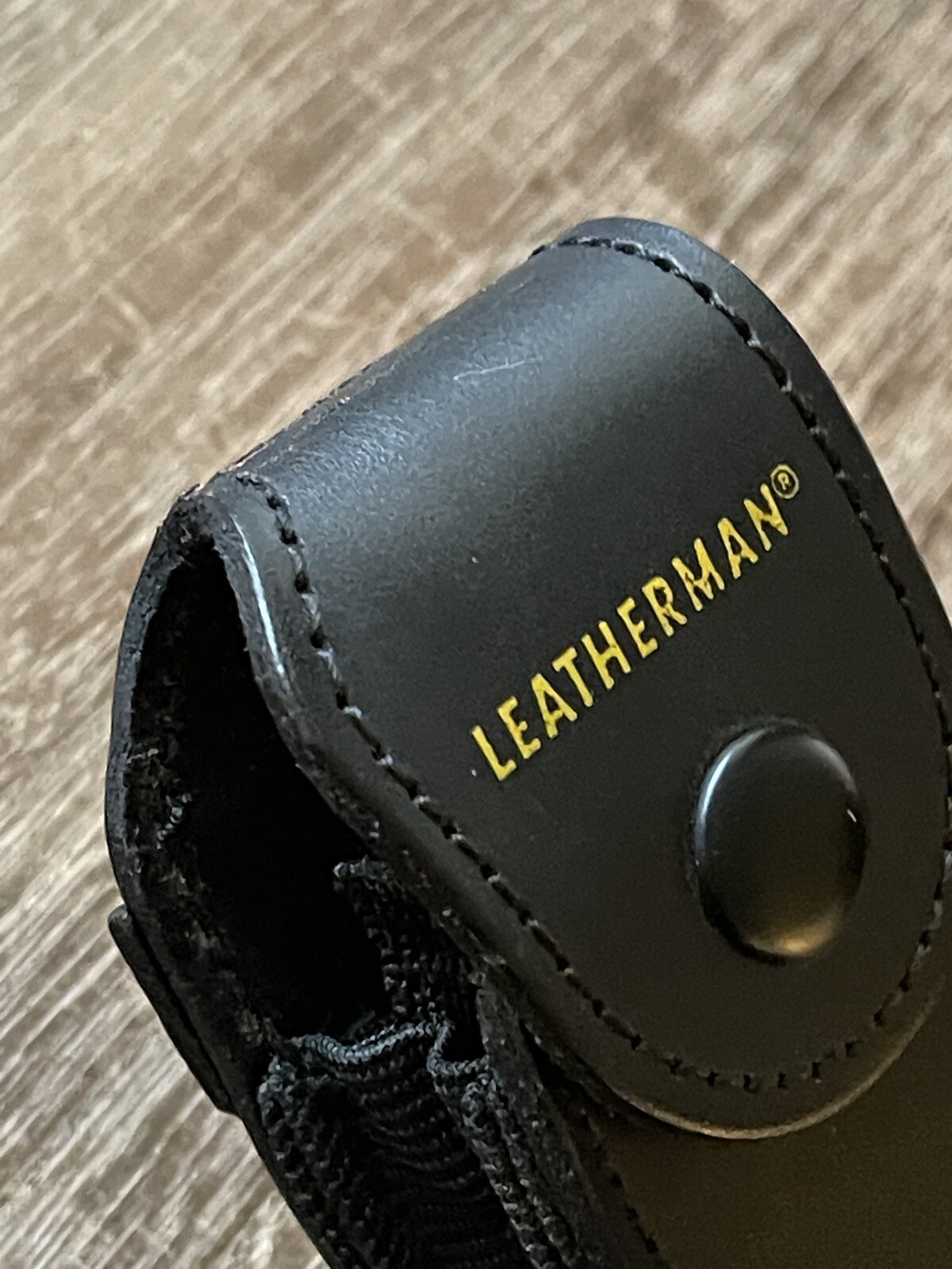 Sheath for Leatherman Surge, Super Tool 300, Signal, leather sheath w/pockets