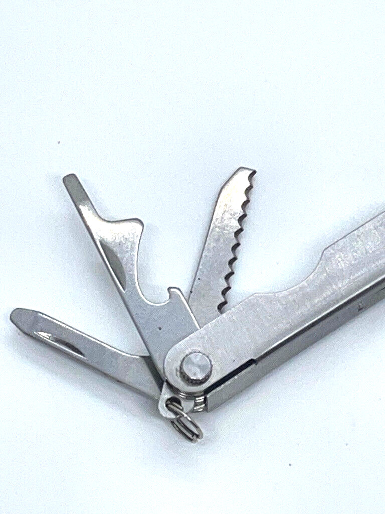 Winchester Mini Multi-Tool Silver Scissors Knife Keychain Carry EDC