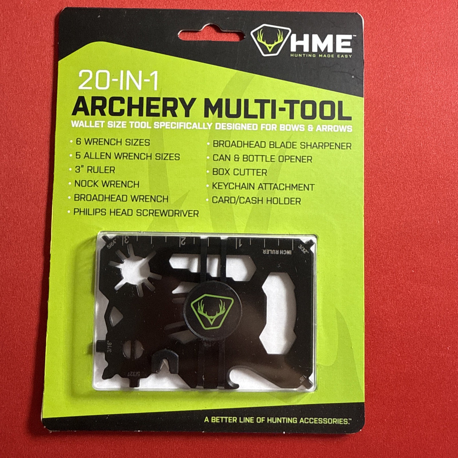 HME HME-WMT 20 In 1 Archery Multi-Tool