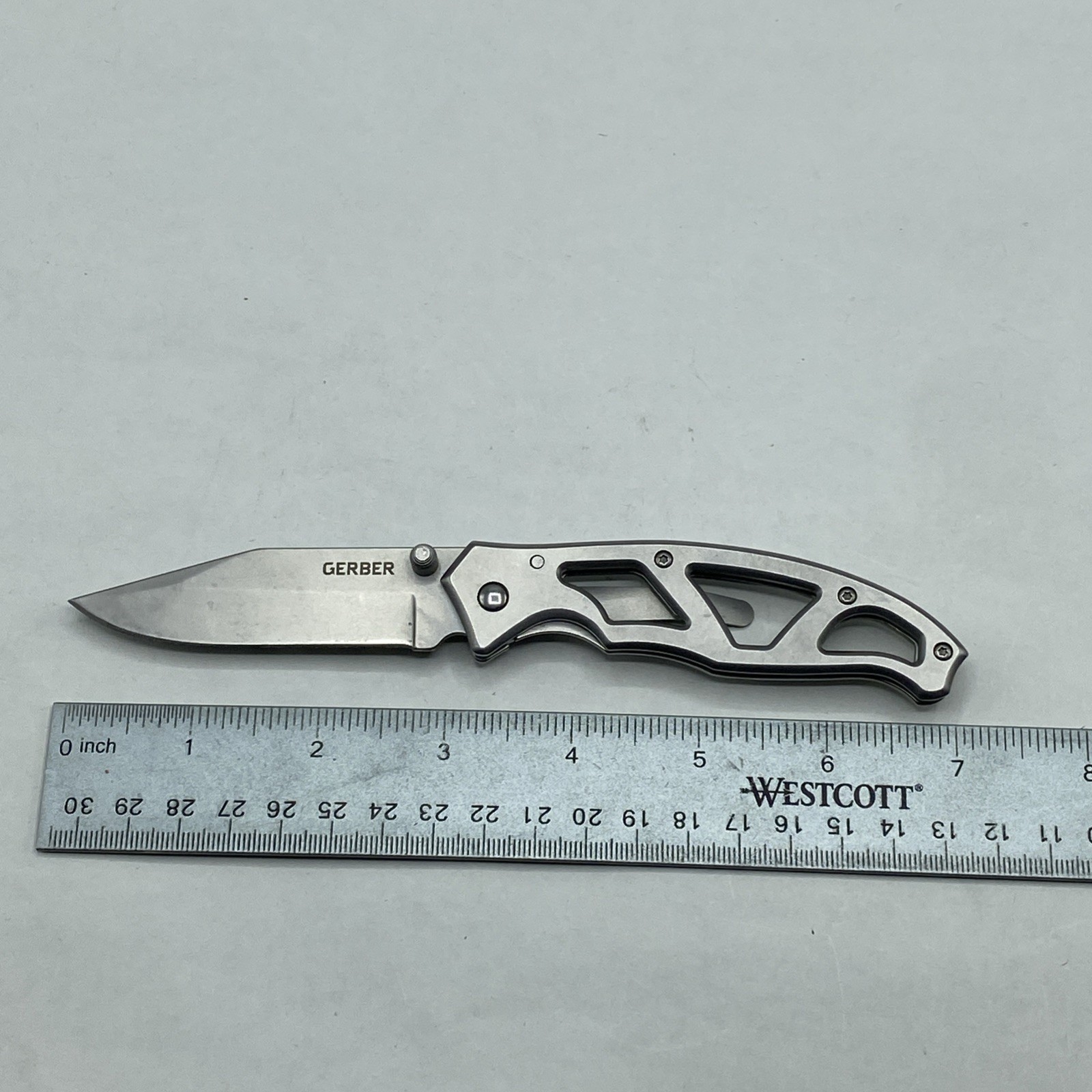 Gerber Suspension NXT & Paraframe I Knife Combo – Silver