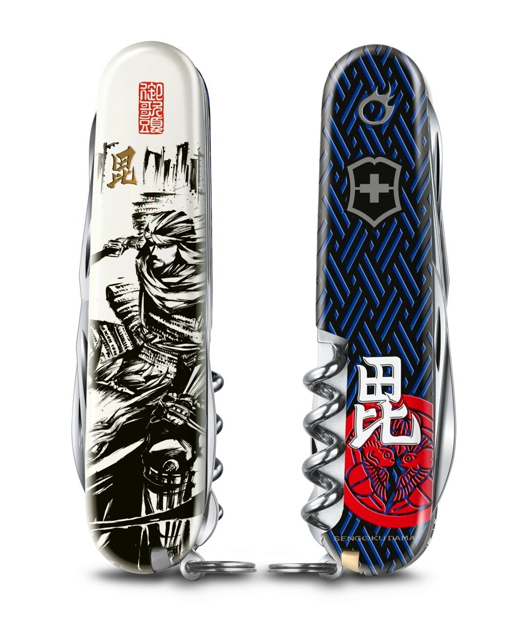 VICTORINOX Climber Sengoku Sumie Uesugi Kenshin Medium Multi Tool Knife New Pre