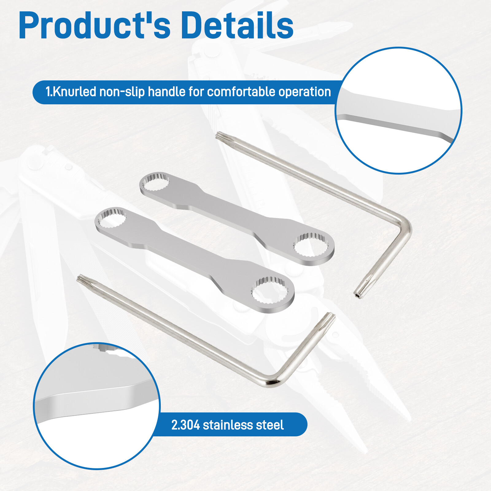 Stainless Wrench For Leatherman Multi-Tools Addition to Leatherman Multi-Tool US