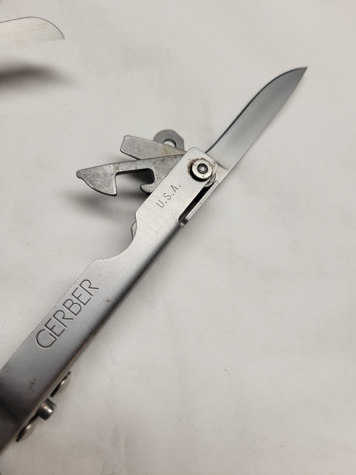 VINTAGE 1990s GERBER USA ORIGINAL BLUNT NOSE MULRI-PLIER MULTI-TOOL EXC COND