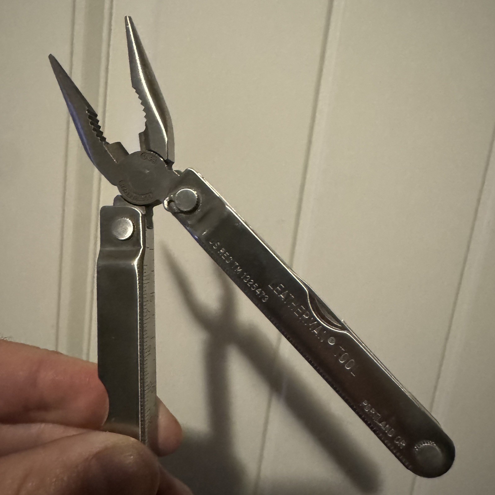 AOPA AIRCRAFT OWNERS & PILOTS ASSOCIATION LEATHERMAN TOOL PST 1993 LEATHER CASE