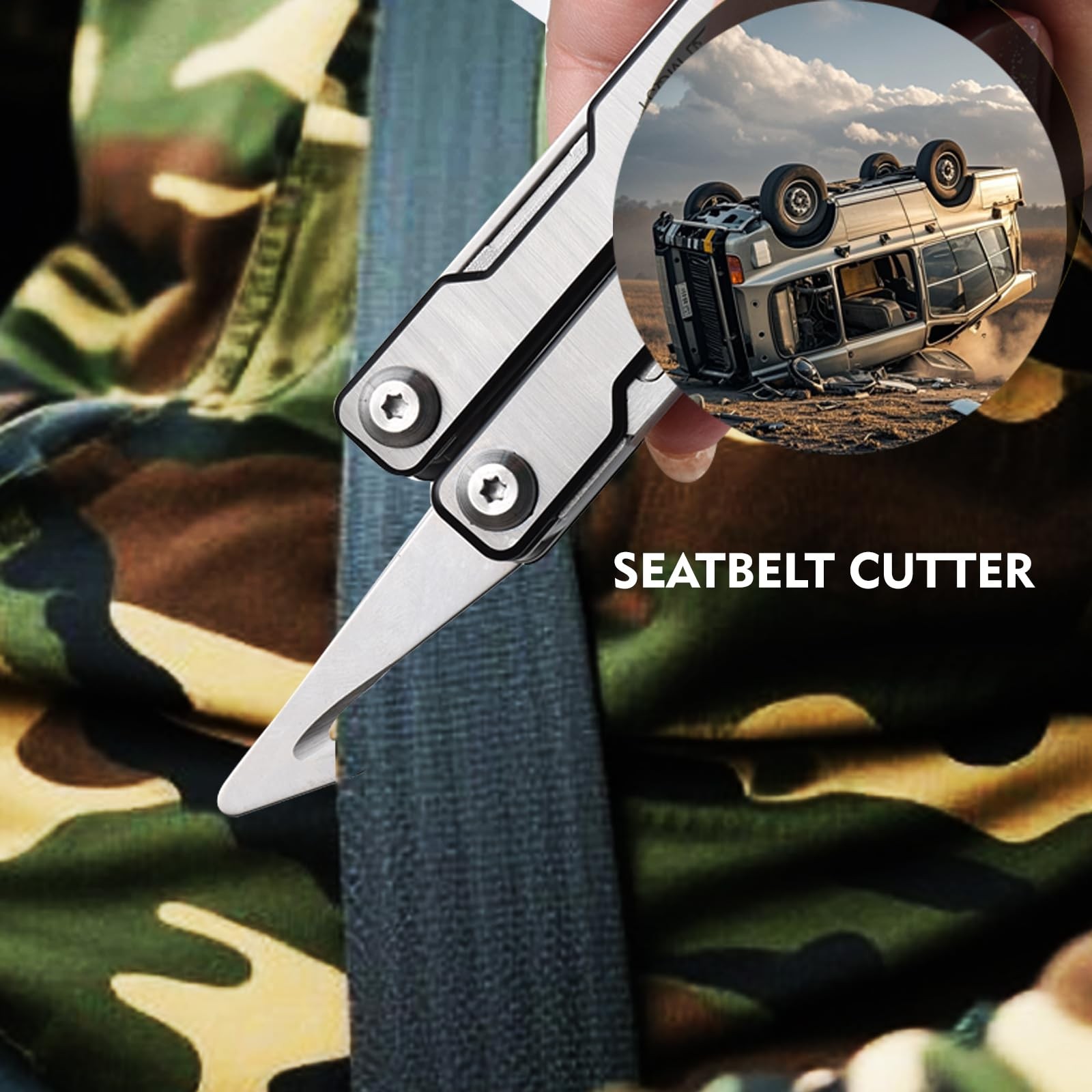 SQT2052 9-in-1 Multitool – Foldable, Professional Multitool for Men, DIY, Out…