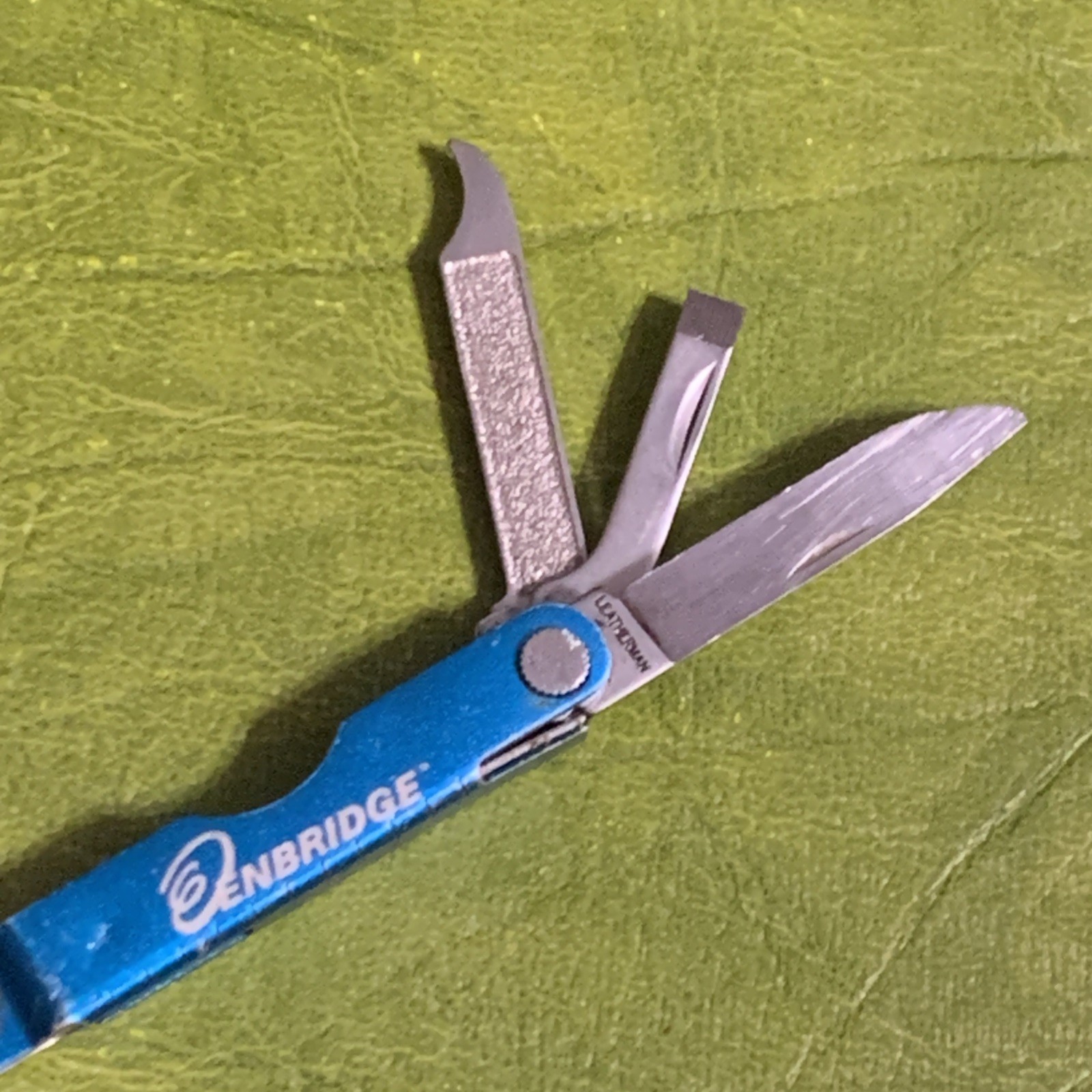 Leatherman Micra Mini Multi-Tool – Blue Anodized Alberta Clipper See Pics