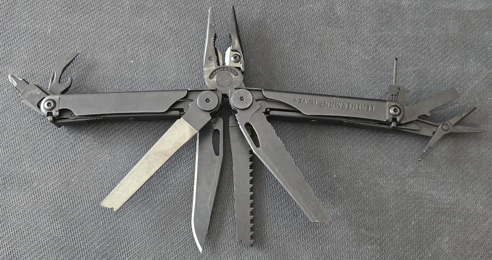 Leatherman Wave Plus + Multi-Tool, BLACK OXIDE! WITH SHEATH!